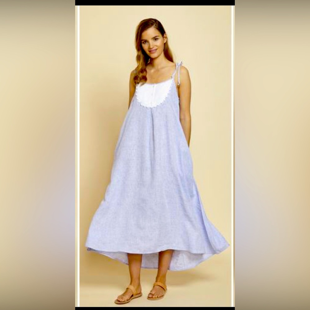 Tie Top Bib Dress | Wiggy Kit